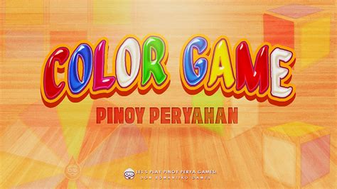 pinoy color game|PeryGame.